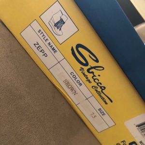 Zepp brown sbicca wedge size 7.5